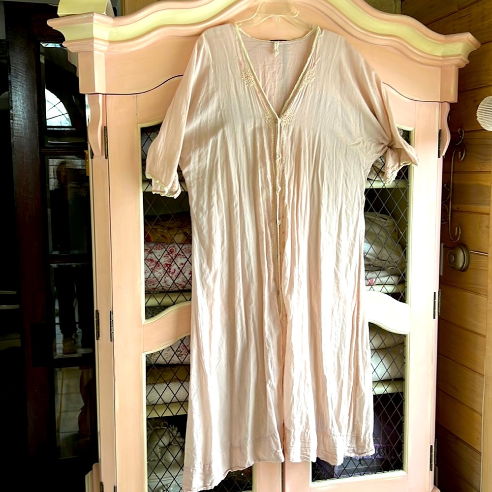 MP lightweight soft rose pink dress/kimono